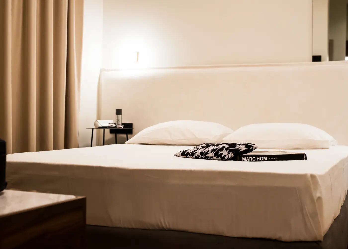 Queen Interior Room at Gaia Athens - cozy retreat with queen bed